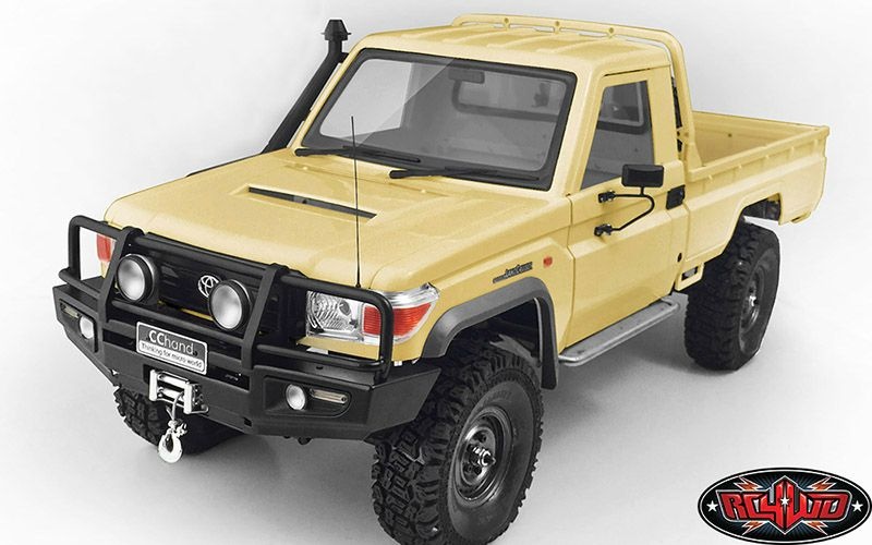 RC4WD Trifecta Front Bumper for Land Cruiser LC70 Body (Black) VVV-C0396