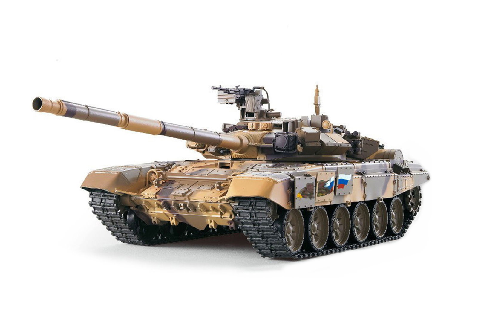 Amewi Panzer T-90 2.4GHz M 1:16 Rauch & Sound Metallgetriebe 23087