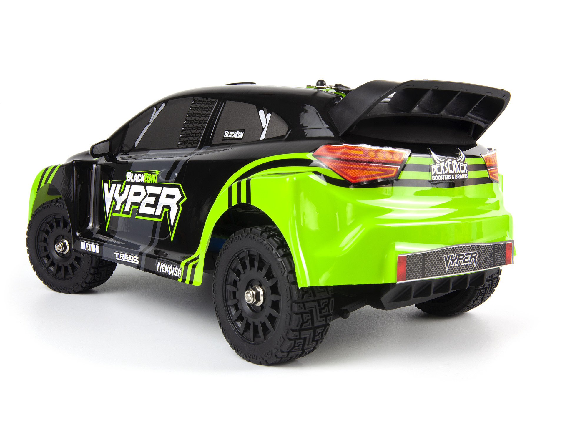 BLACKZON Vyper RX 1/16 4WD Rally Car Grün 540281 - Abbildung 4