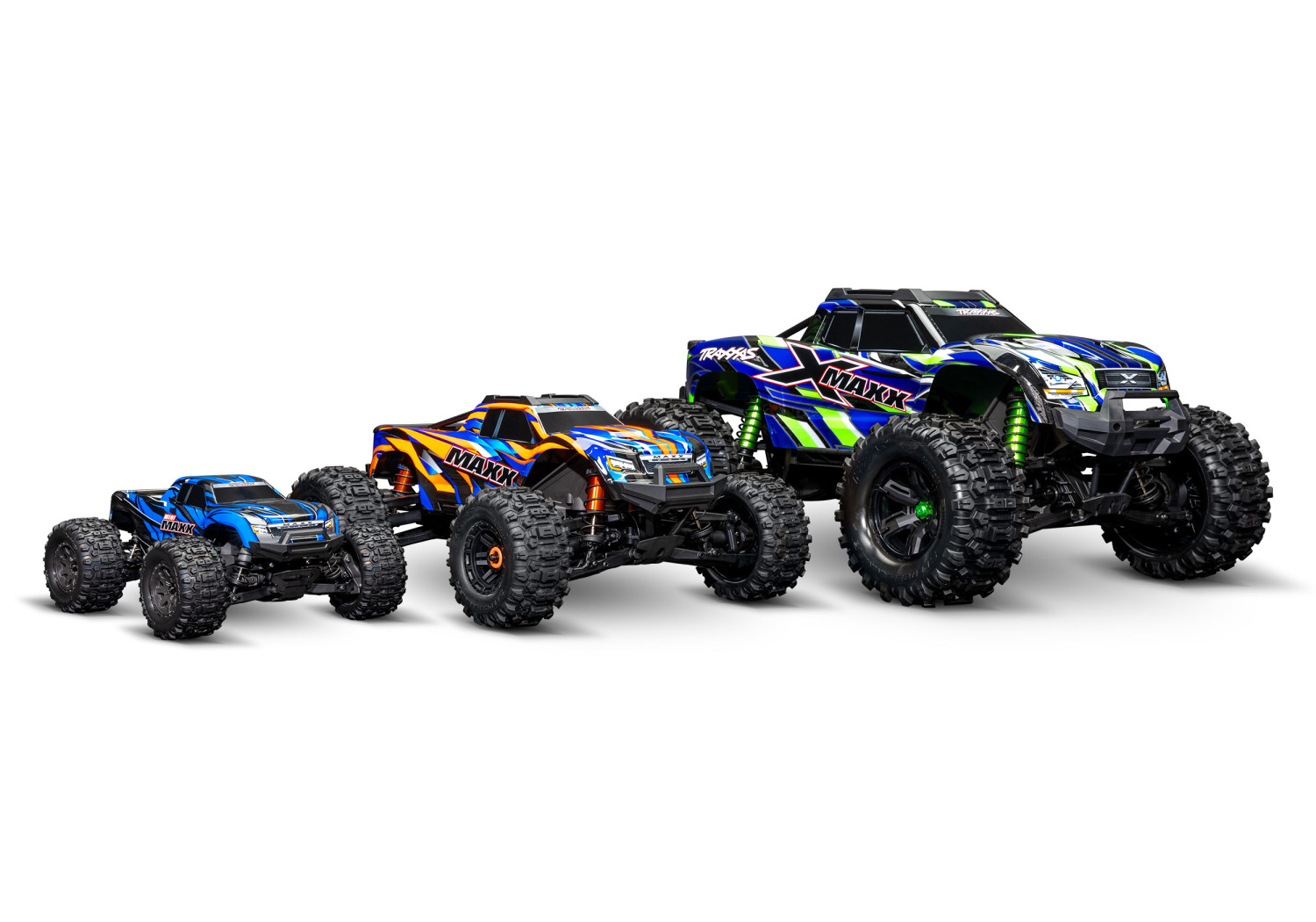 Traxxas MINI-MAXX 4WD BL-2S Brushless Grün, HD-Teile, mit Akku/Lader 107154-1 - Abbildung 10