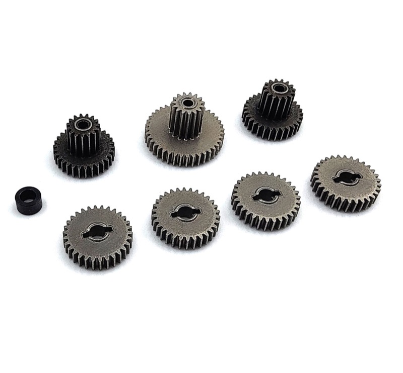 Hobby Plus CR18P Metal Transmission Gears BL Single Speed 240328