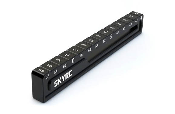 SkyRC Bodenabstandslehre 4.0-6.6mm Schwarz SK-600069-15