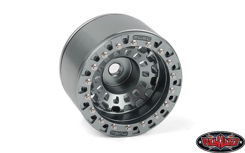 RC4WD Fuel Off-Road 1.55 Zephyr Beadlock Wheels (Gunmetal) Z-W0333
