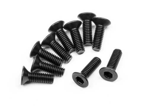 HPI Flachkopfschraube M2.5 X 8mm Innensechsk. (10St) 113719
