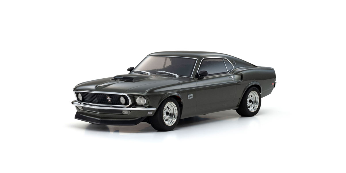 Kyosho FAZER FZ02 (L) Ford Mustang Boss 429 Black 1969 1:10 Full Set 34437T1 - Abbildung 1