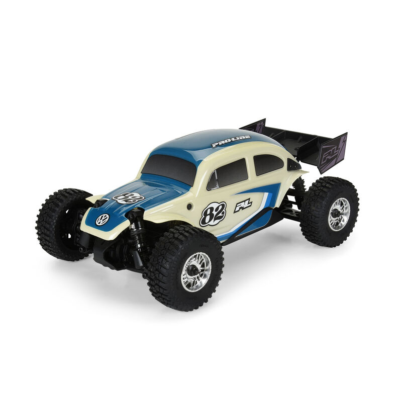 ProLine Racing Class 1 VW Bug Blue Race Body Conversion Kit and Flat Iron M/T Tires Mounted 12mm Chrome Diablo (4) - Abbildung 2