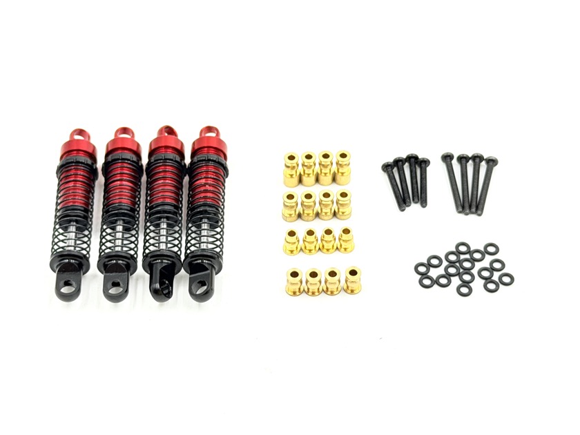 Hobby Plus Opt. Alu Oil Shock Set (4) 240339
