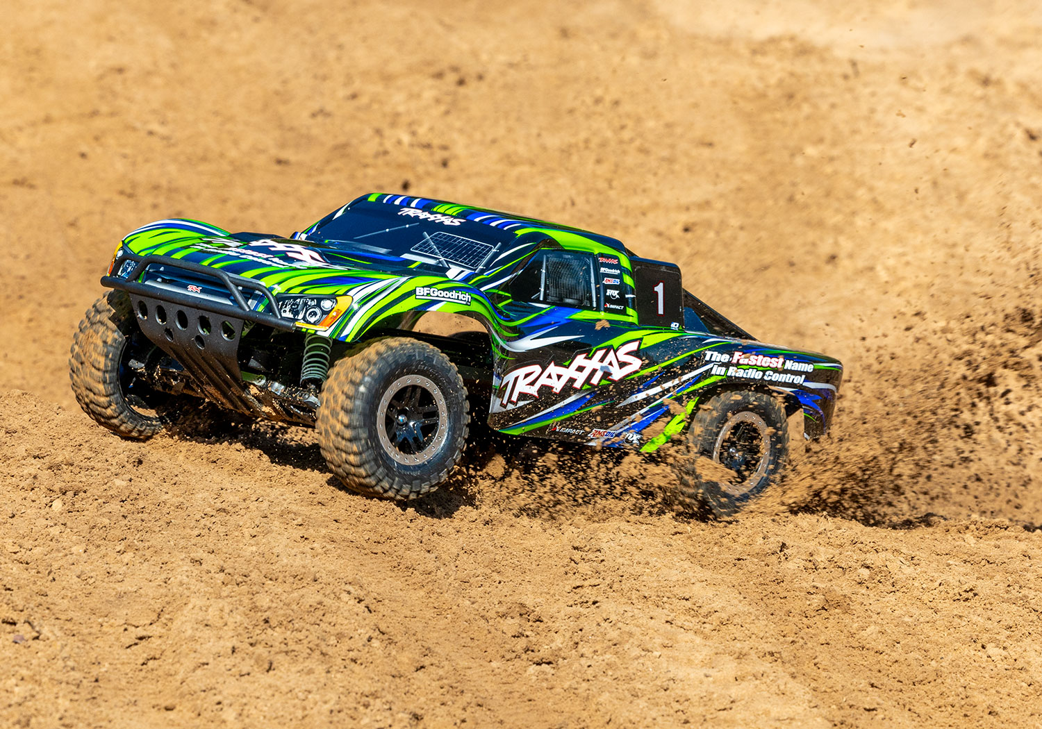 Traxxas Slash 1/10 2WD Short-Course Truck Grün RTR BL-2S Brushless HD Clipless 58334-4-GRN - Abbildung 8