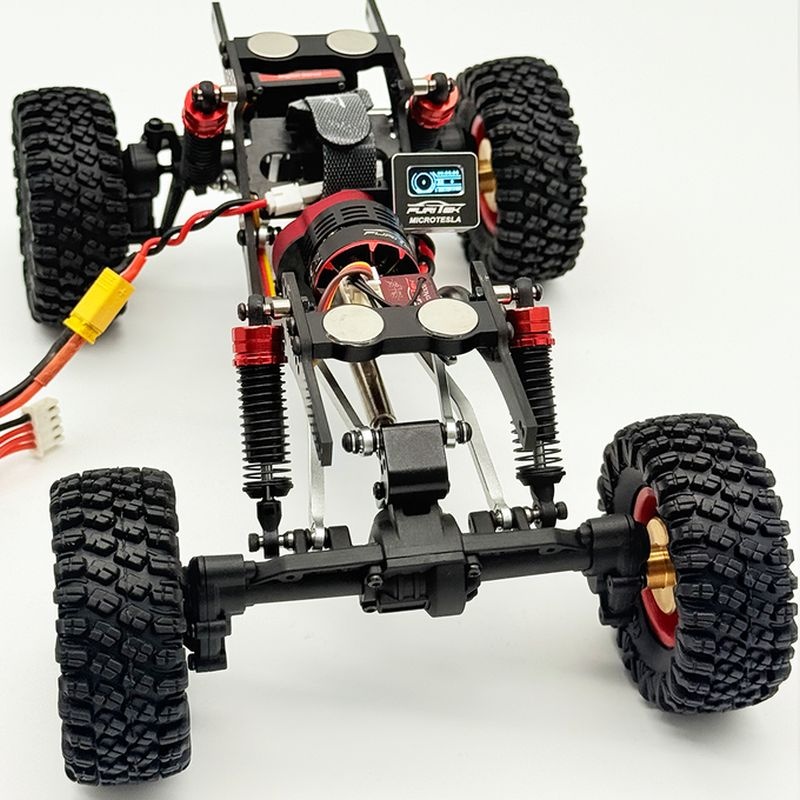 FURITEK Terra Comp - 1/18 ARTR Crawler schwarze Flammen Edition inkl. Micro-Tesla Digiboard FUR-2726 - Abbildung 2