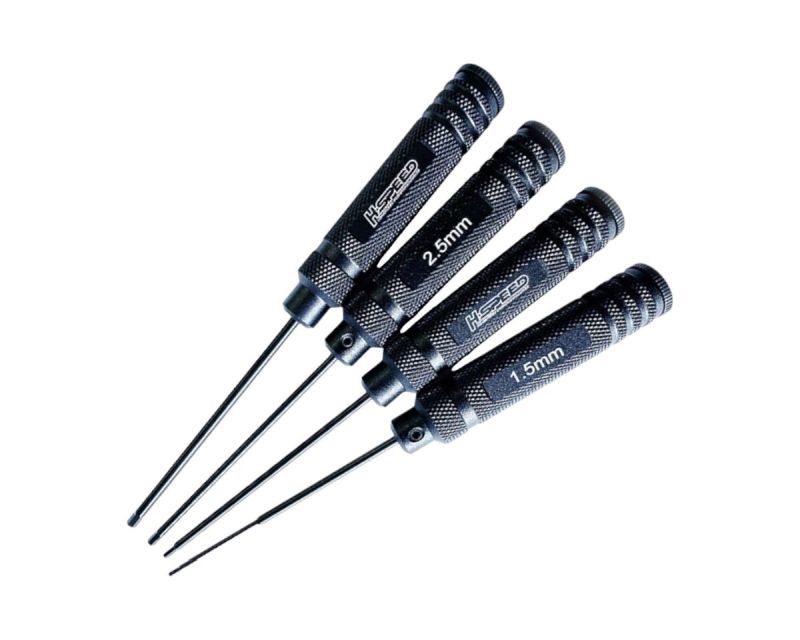 H-SPEED Stealth Tools Sechskantschlüssel Set (4) HSPZ201