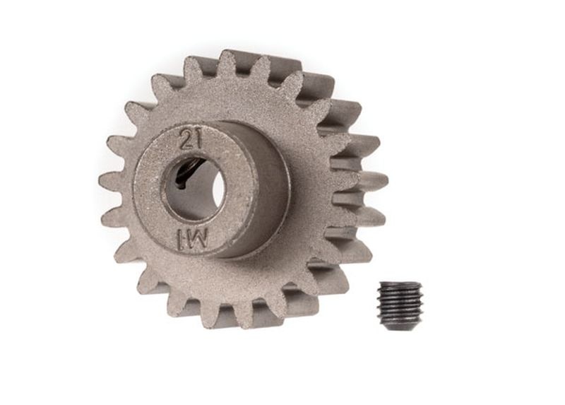 Traxxas Ritzel 21Z (1.0 Pitch) für 5mm Wellet nur für Stahlzahnrad + 6493X