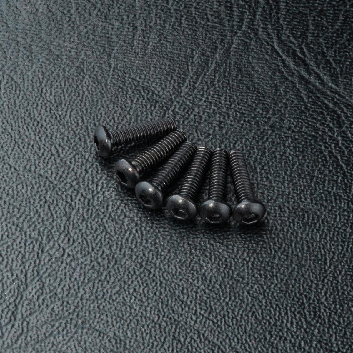 110063 Rundkopfschraube Innensechskant M2x8mm (6 Stück)