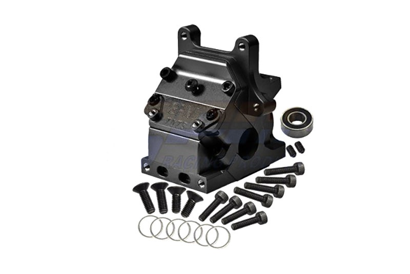 GPM Getriebegehäuse 7075-T6 Aluminium v/h schwarz ARRMA Kraton, Tali, Typh, Sent,Outca,Notor,In MAK012NBK
