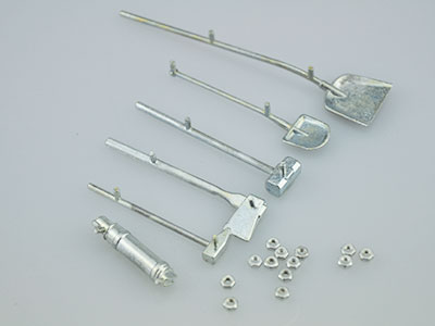 Amewi Metall-Werkzeug Set 1:16 Tiger MT029 - Abbildung 1