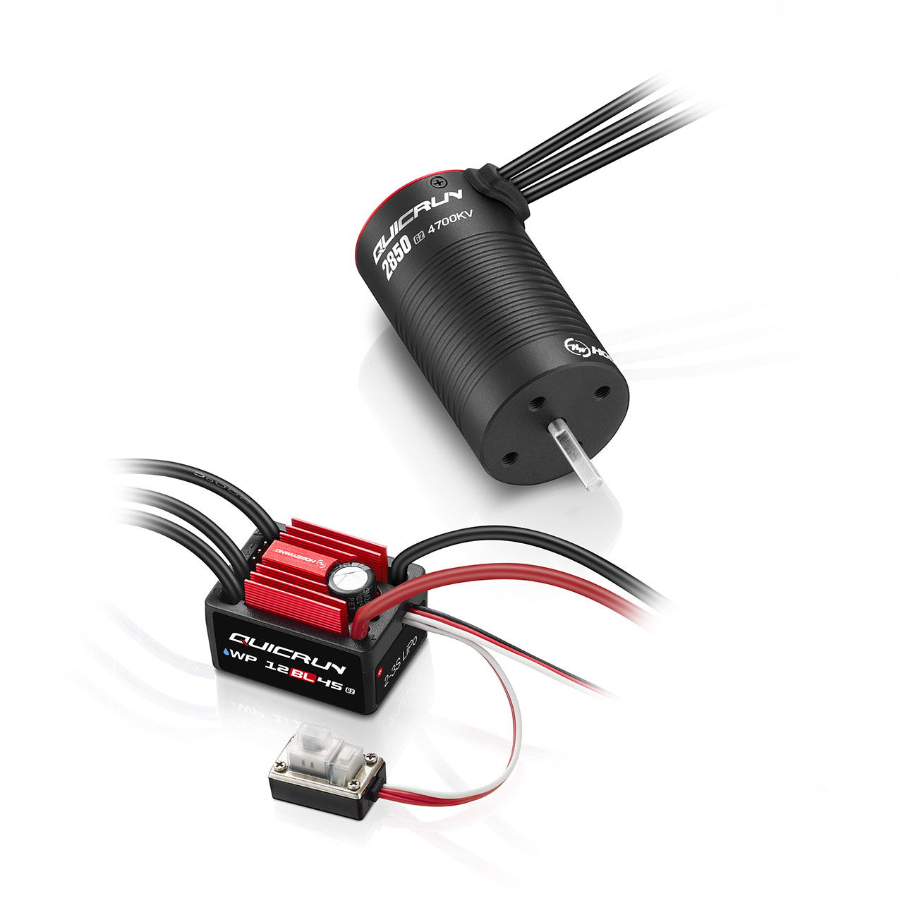 Hobbywing Combo WP12BL45 G2 mit 2850SL-4700kV-G2 Sensorless 38030214
