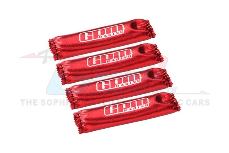 GPM Dämpfer-Schutz-Überzüge rot (4) TRX Maxx, Maxx-Slash, Sledge TS/SCOR
