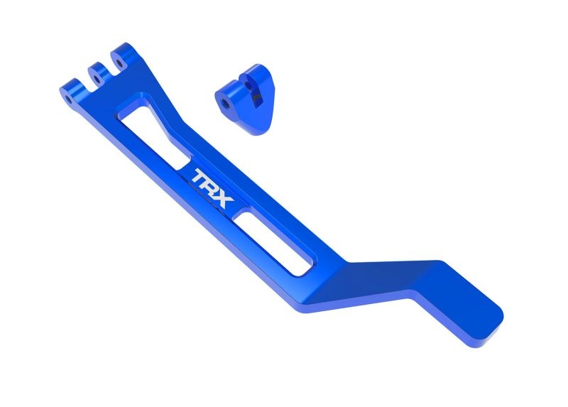 Traxxas Akku-Halter-Strebe Alu blau Mini-Maxx 10726-BLUE
