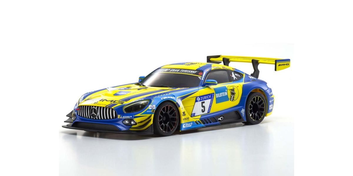 Kyosho Autoscale Mini-Z Mercedes AMG GT3 24h Nurburgring No5 2018 (W-MM) MZP247BLY