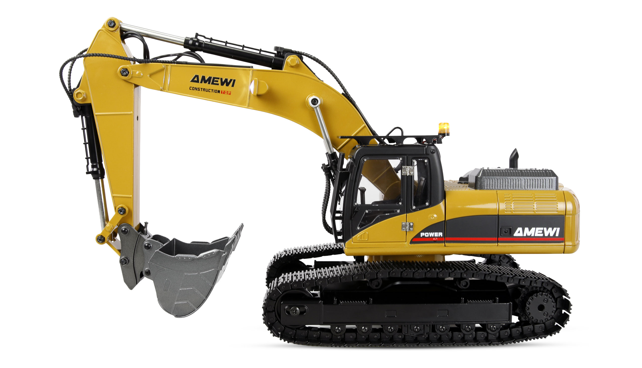 Amewi G705E Bagger Metall 1:14 RTR gelb 22732