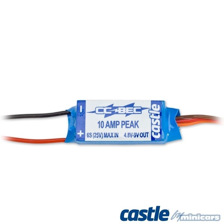 Castle BEC 10A PEAK 25V MAX INPUT SBEC 010-0004-00