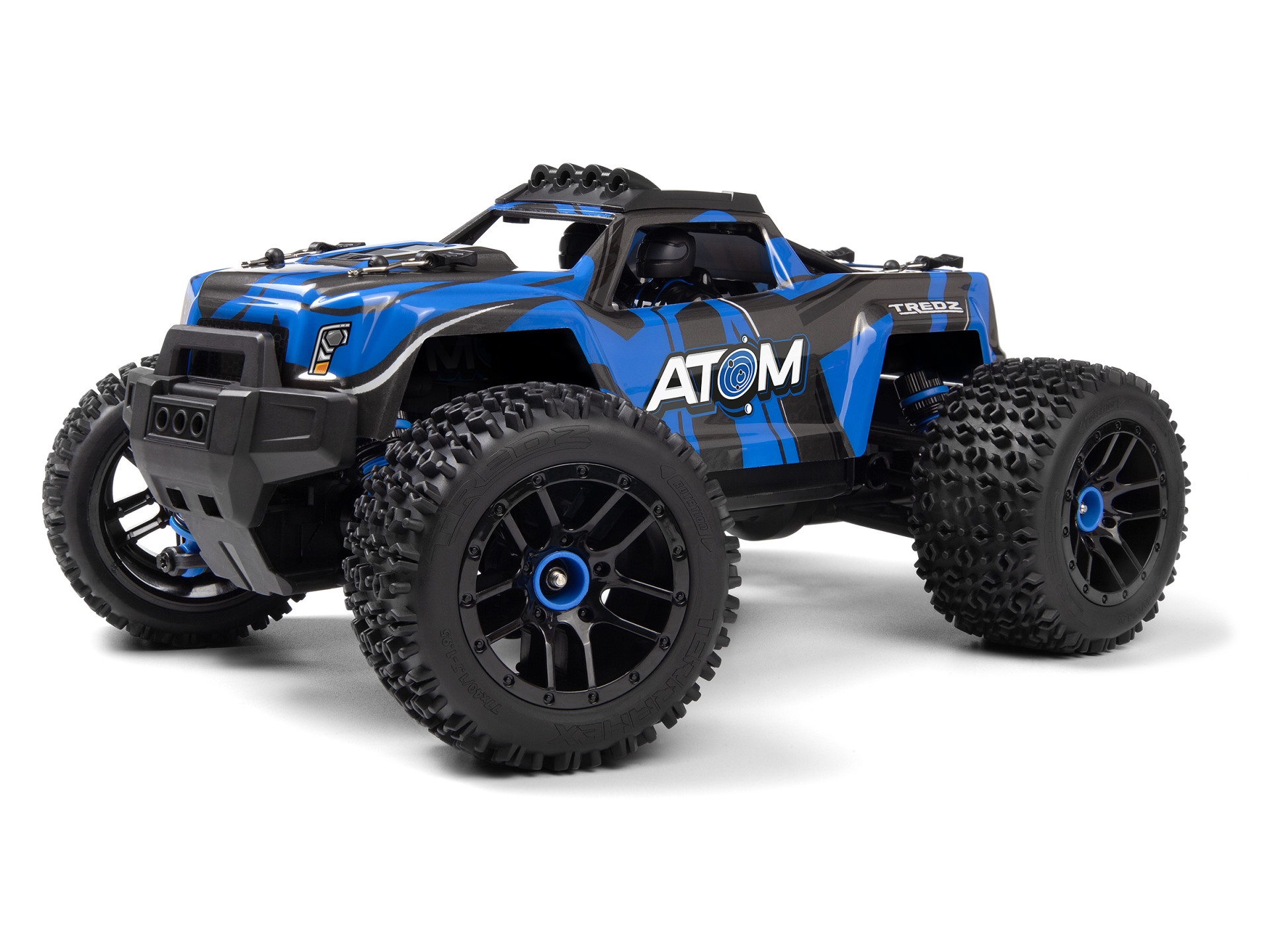Maverick Atom AT1 1/18 4WD Elektro Monstertruck Blau 150565 - Abbildung 1