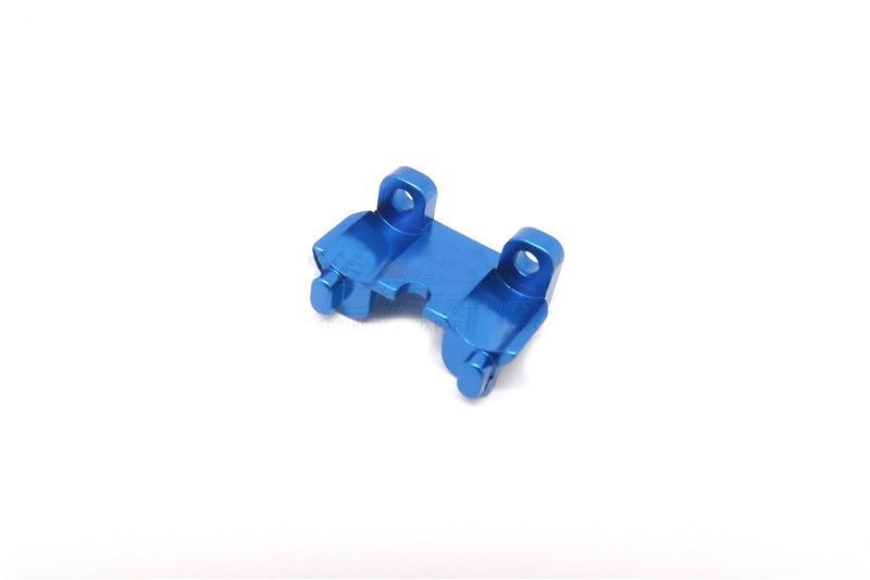 GPM Alu Dämpferbefestigung eloxiert hinten blau Traxxas 1/16 E-Revo