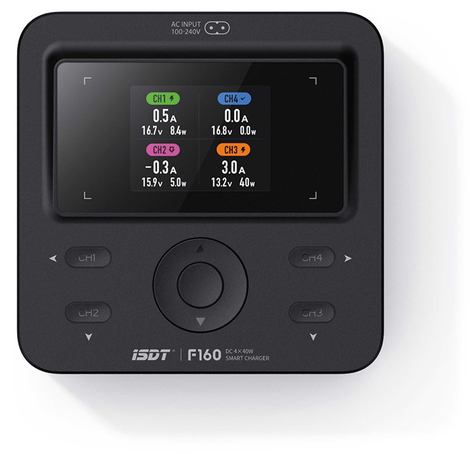 ISDT F160 AC/DC Quad Smart Charger F160