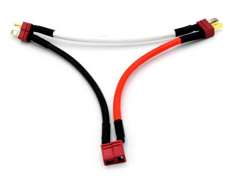 Castle Serielles Y-Kabel Deans/T-Plug 011-0167-00