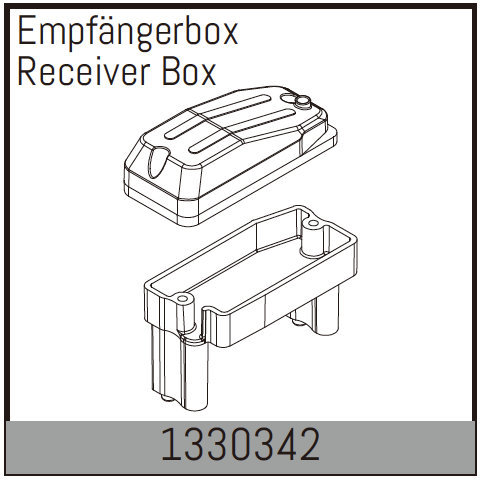 Absima Empfängerbox 1330342