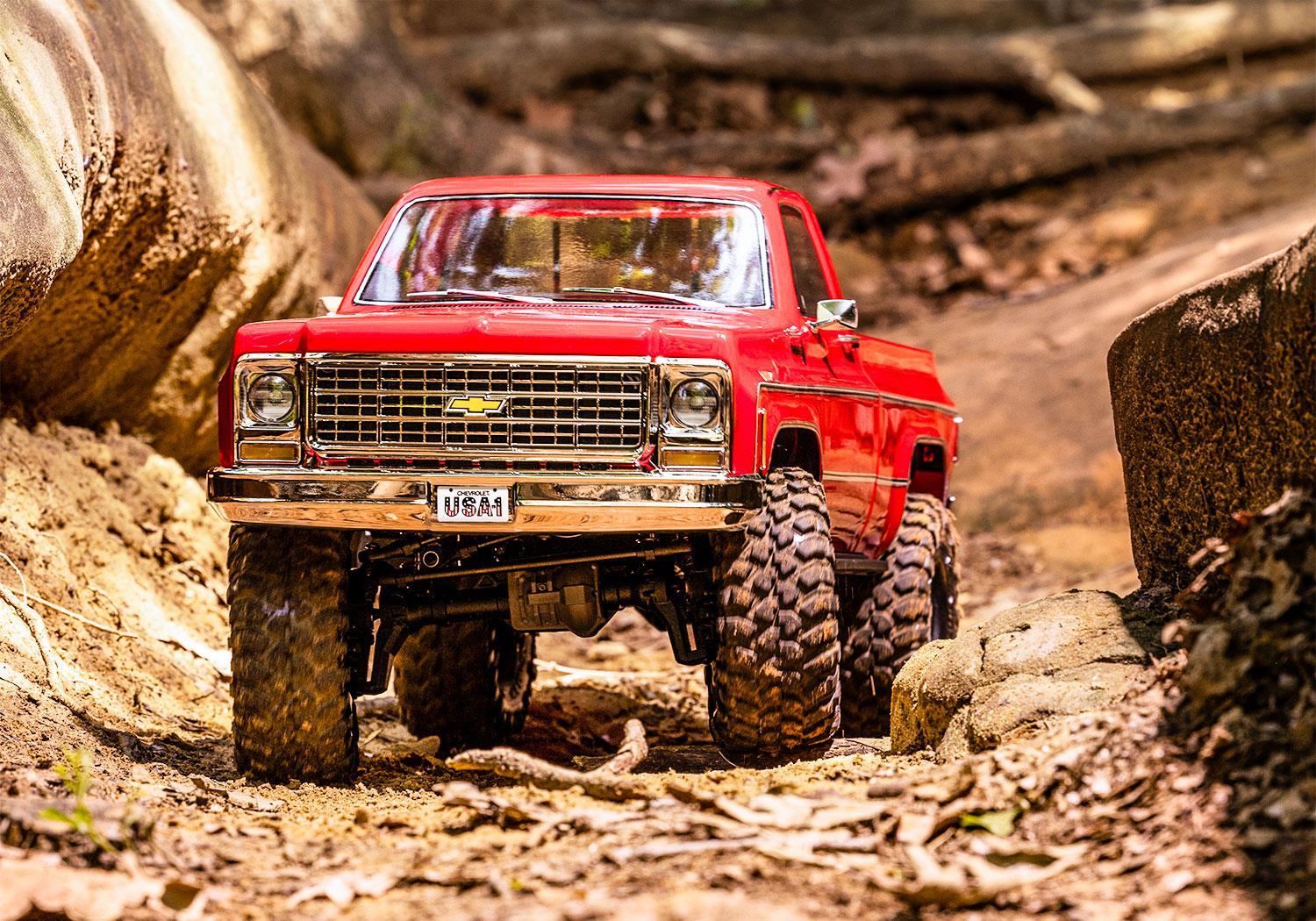 TRAXXAS TRX-4 Chevy K10 Truck XLT Crawler Schwarz RTR 92154-4 - Abbildung 5