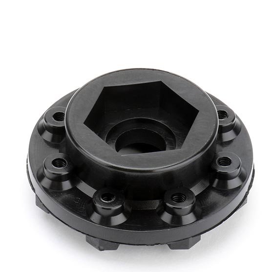 Jetko 24 mm adapter für Xmaxx Extreme Felgen (2) mit Schrauben JK7304B1