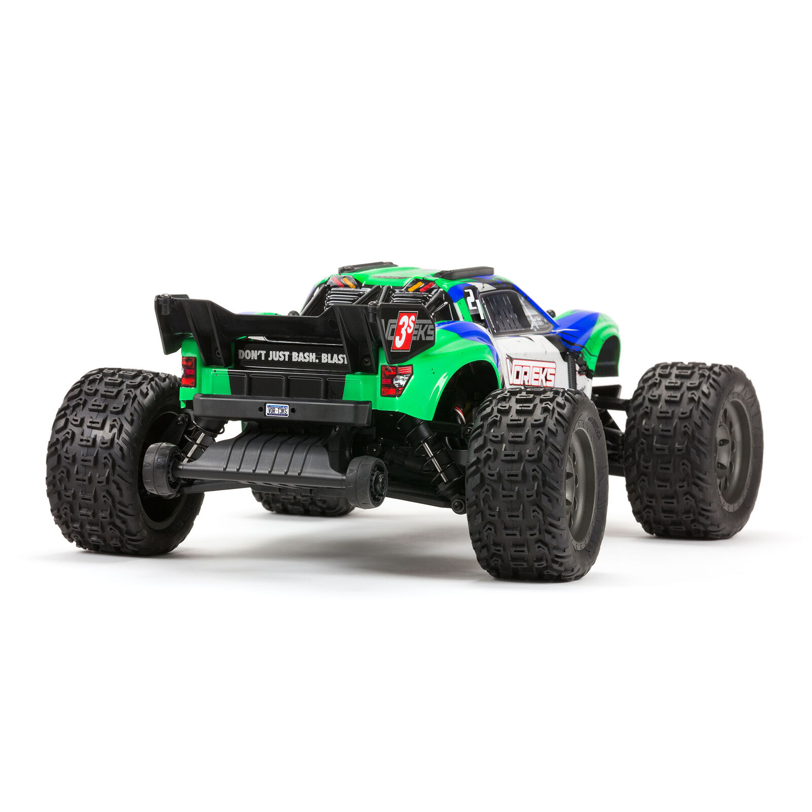 ARRMA 1/10 VORTEKS 4X4 3S BLX 4WD Stadium Truck Green ARA4305V3BT3