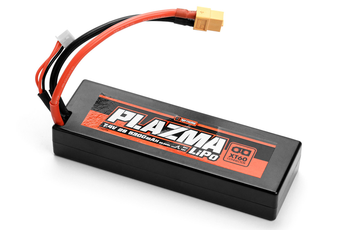 HPI Plazma 7.4V 5300mAh 40C LiPo Akku Pack 39.22Wh - XT60 160794 - Abbildung 1