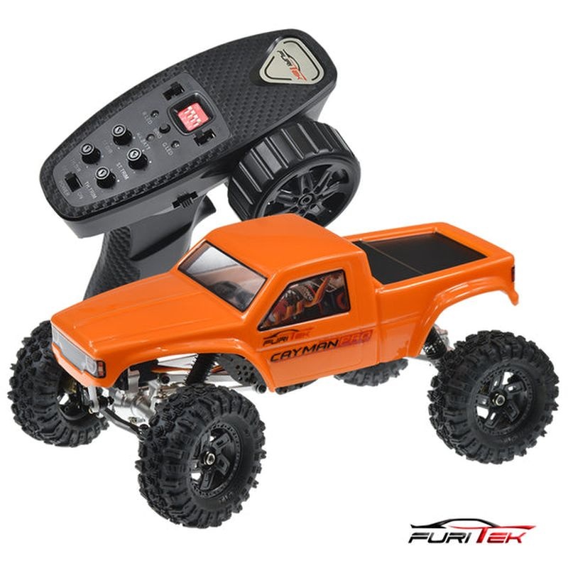 FURITEK Cayman Pro V2 4X4 1/18 mit TX/RX orange Brushless 1/18 RC Premium Crawler FUR-2519