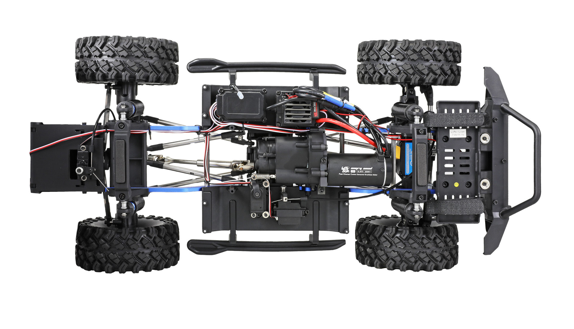 MJX Hyper GO H8E 1/8 Brushless Crawler RTR incl. Akku & Lader - Abbildung 6