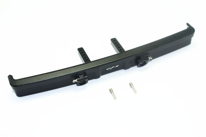 GPM Alu Bumper vorn mit D-Rings schwarz Traxxas Traxxas4 Bronco
