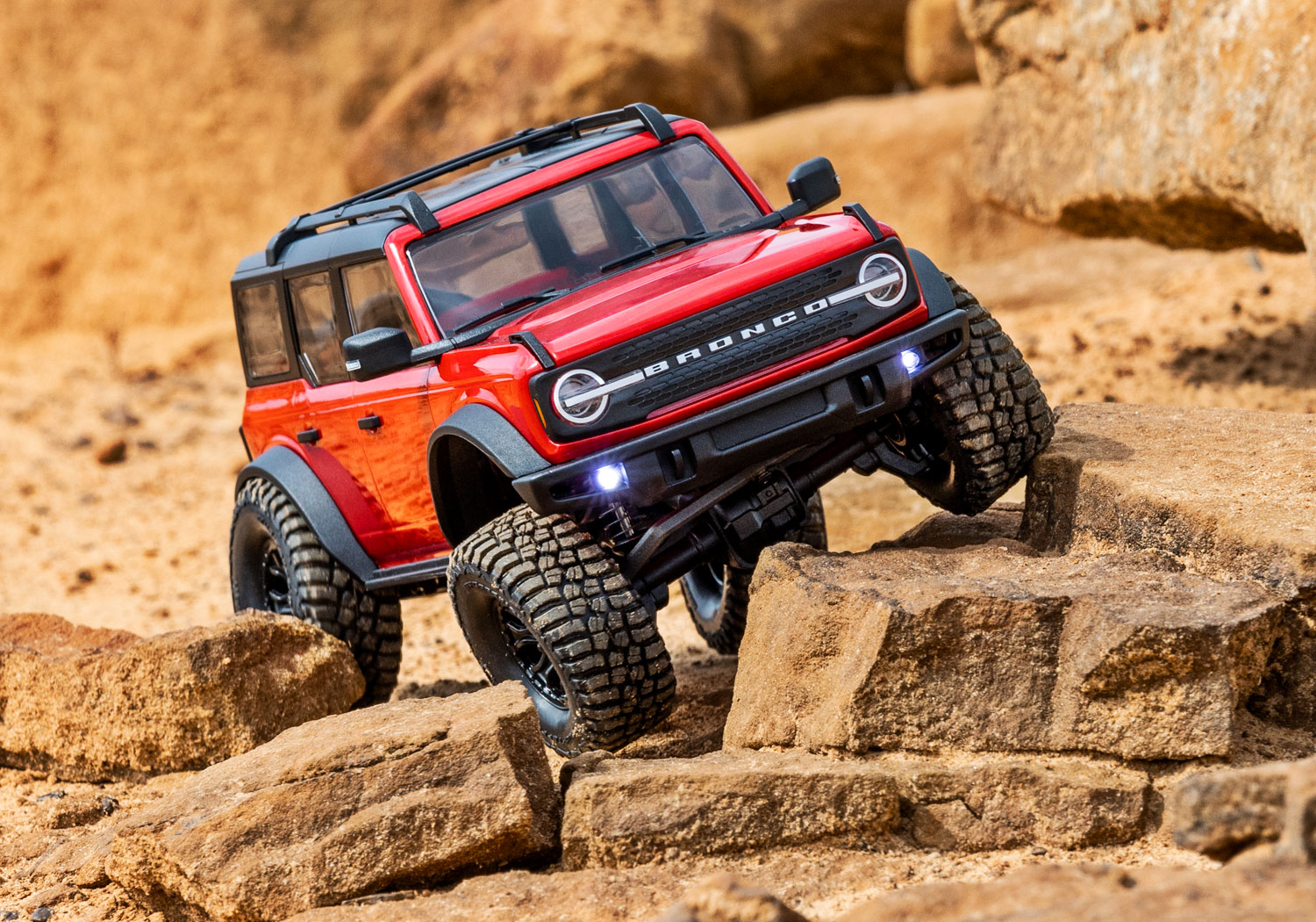 TRAXXAS TRX-4m Ford Bronco 4x4 rot RTR inkl. Akku/Lader 97074-1 - Abbildung 8