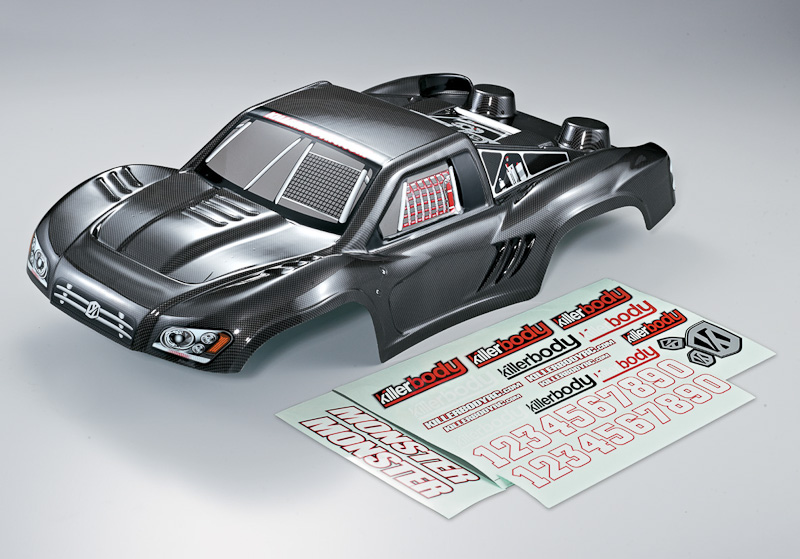 Killerbody SCT "Monster" 1:10 Carbon, RTU + sticked Decal