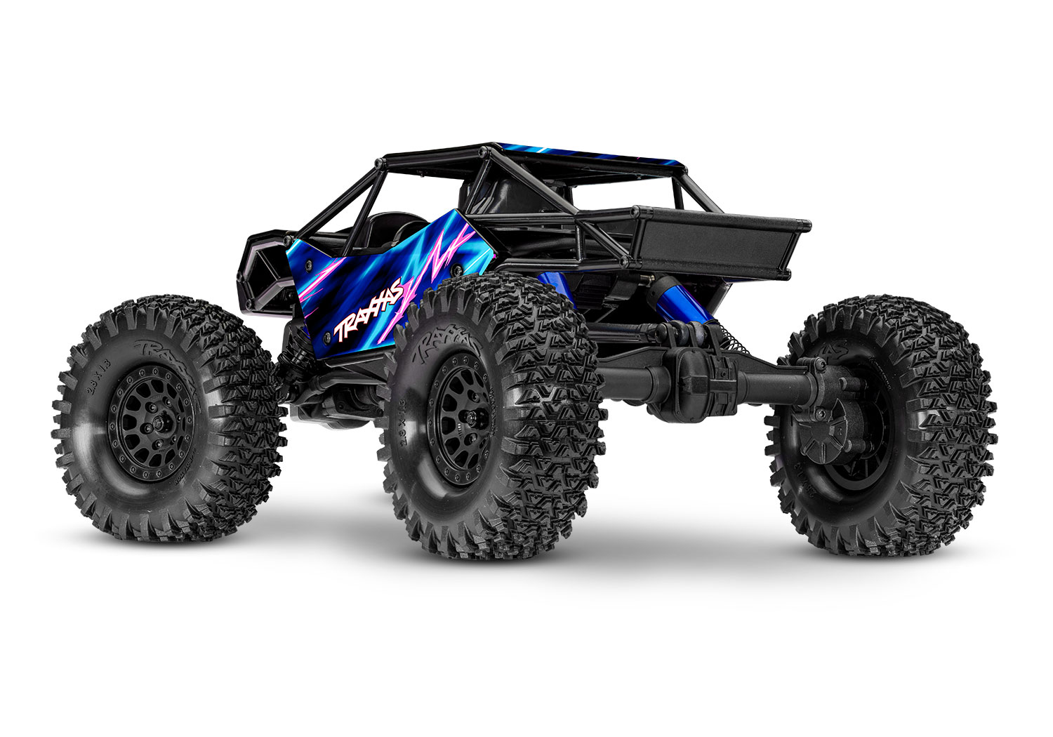 Traxxas TXC-4M Extreme Brushless Crawler 1/18 RTR blau RTR m. Akku&Lader 120074-1-BLUE - Abbildung 3