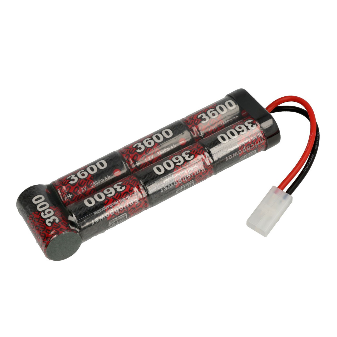 Robitronic NiMH Akku 3600mAh 8,4V Stick Pack Tamiya Stecker R05154