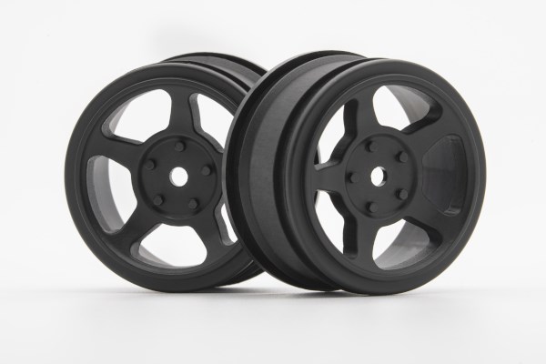 HPI VINTAGE TA2 26mm BLACK 0mm OFFSET (Pr) 160336