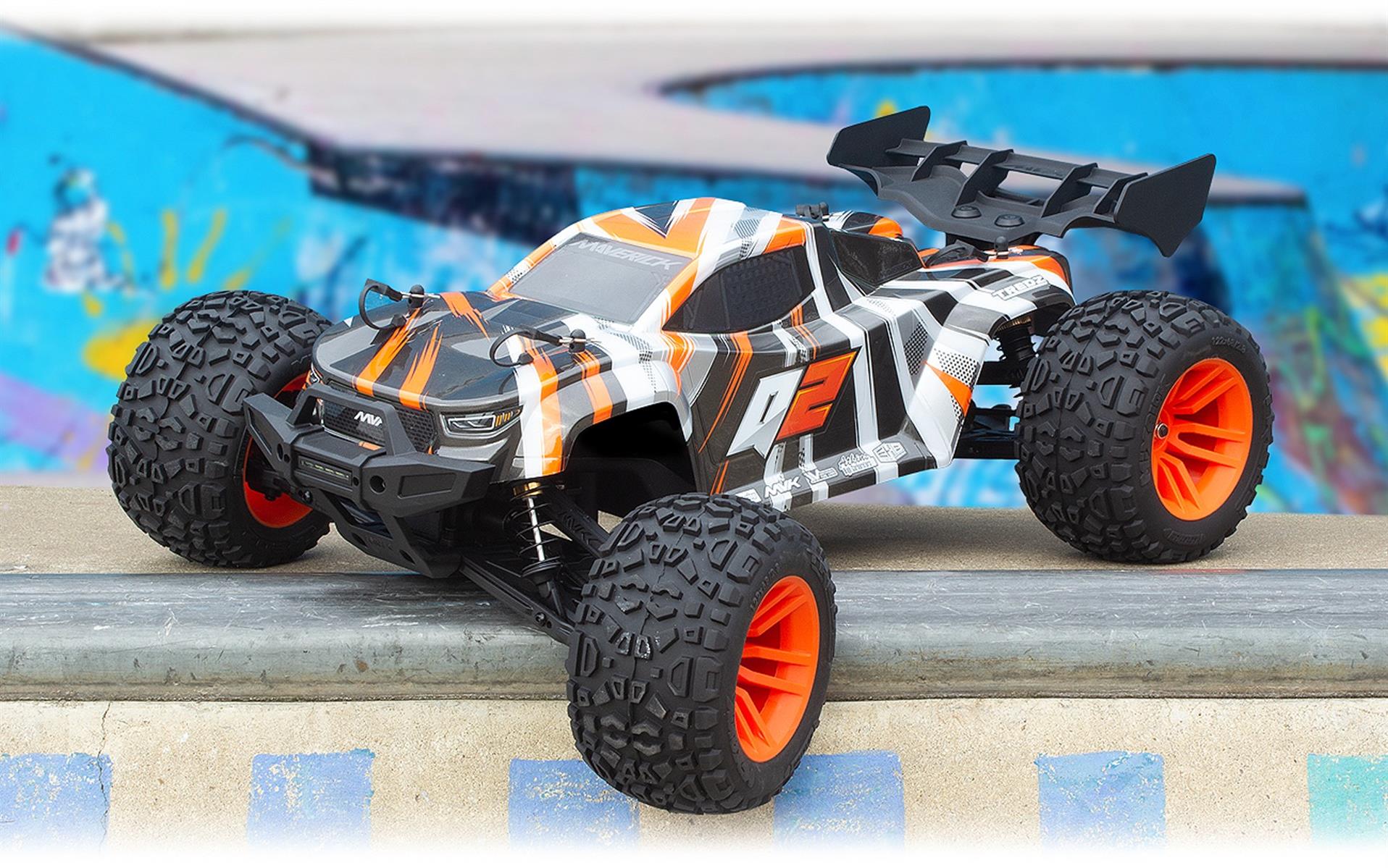 Maverick Quantum2 XT Orange RTR 1/10 Brushed Stadium Truck 150403 - Abbildung 6