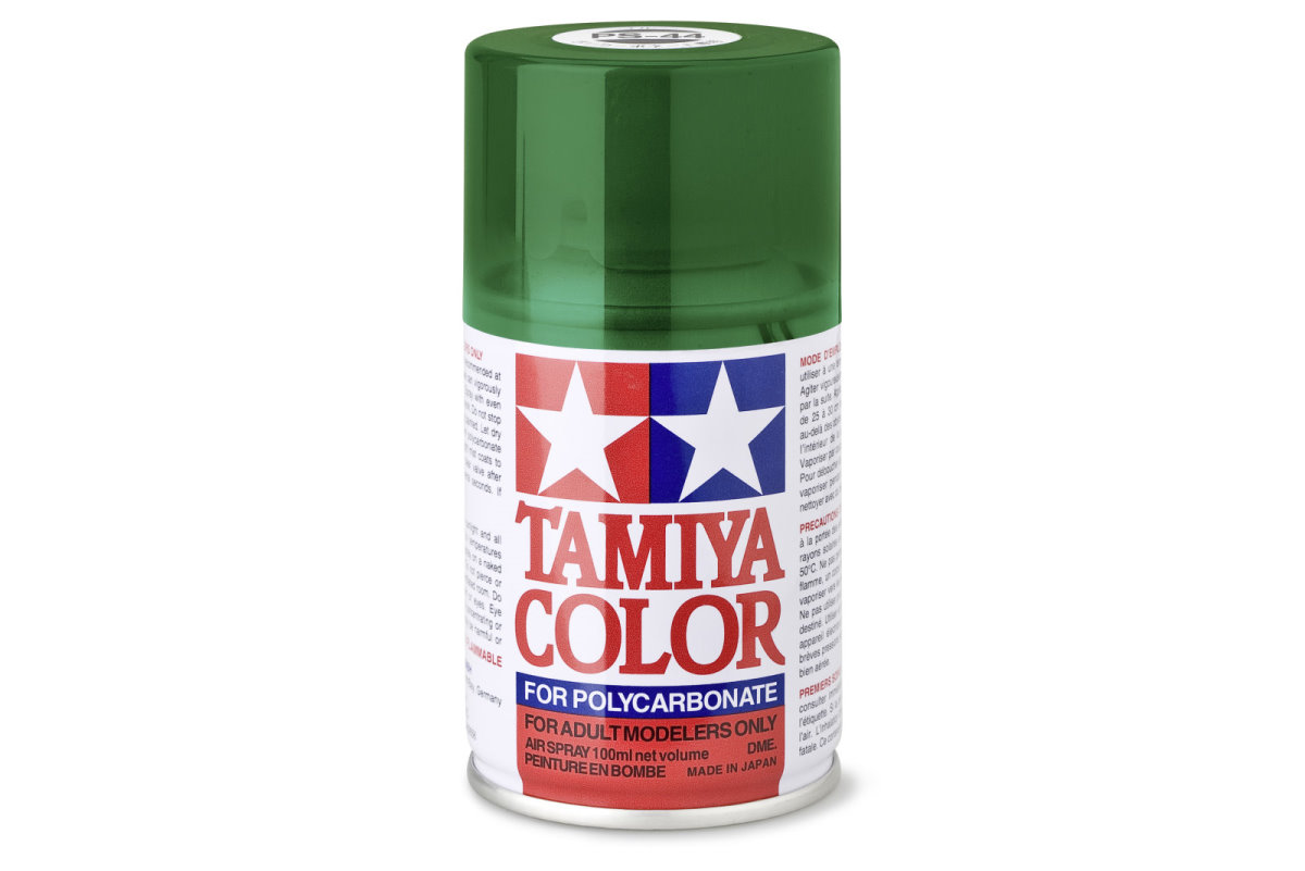 Tamiya Color Lexan Spray Farbe PS-44 Translucent Grün PS44 Green 100ml 300086044