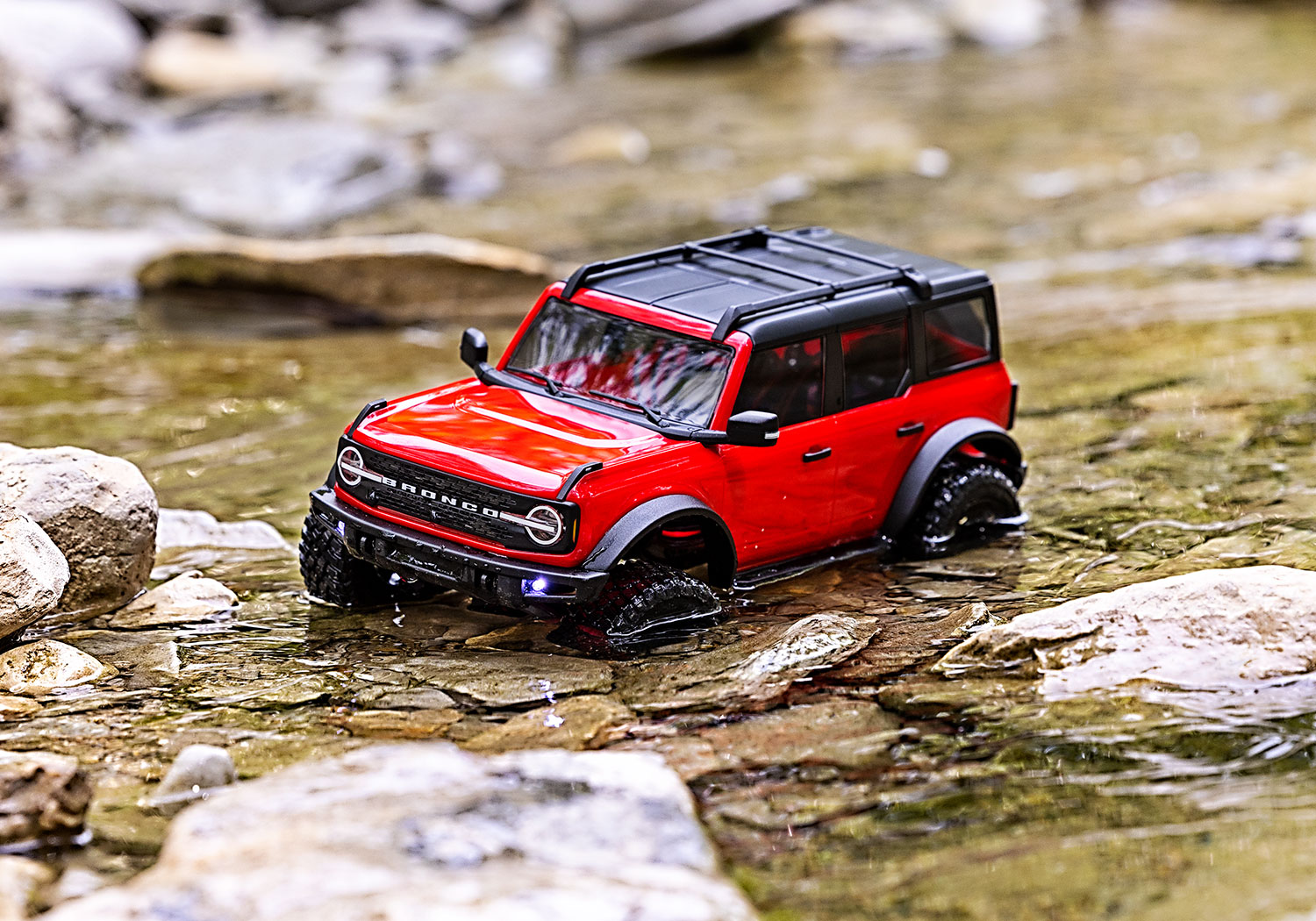 TRAXXAS TRX-4m Ford Bronco 4x4 rot RTR inkl. Akku/Lader 97074-1 - Abbildung 7