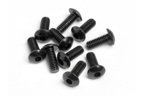 HPI Flachkopfschraube M4X10mm (Innensechsk./10St) 94554