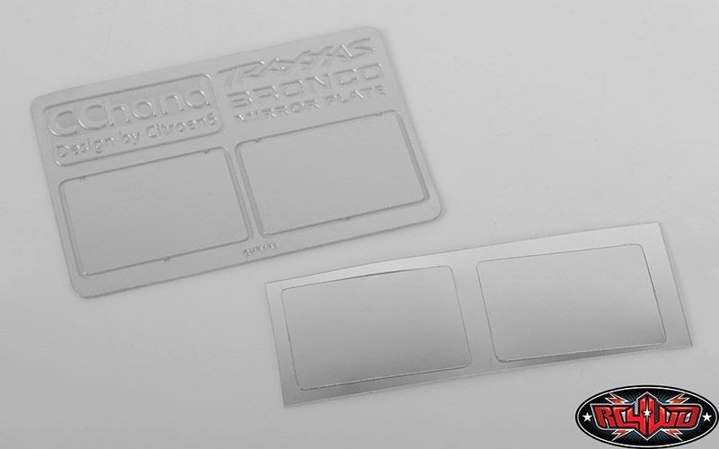 Mirror Decals for Traxxas TRX-4 '79 Bronco Ranger XLT VVV-C0487