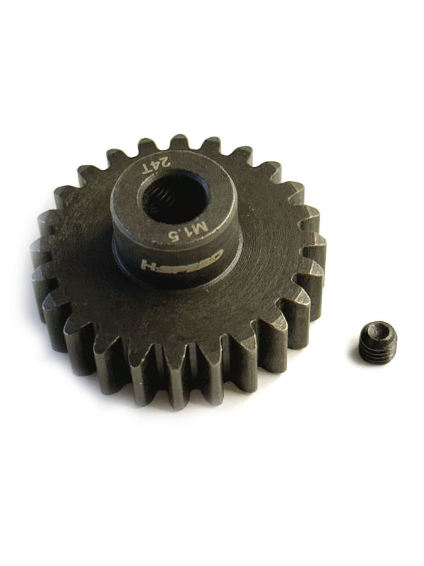 H-SPEED Stahlritzel 24 Zähne M1,5 8mm Bohrung HSPX424