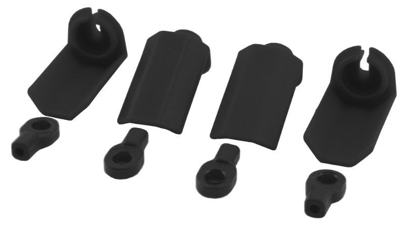RPM Dämpfer-Schützer schwarz TRAXXAS 80402 - Abbildung 1