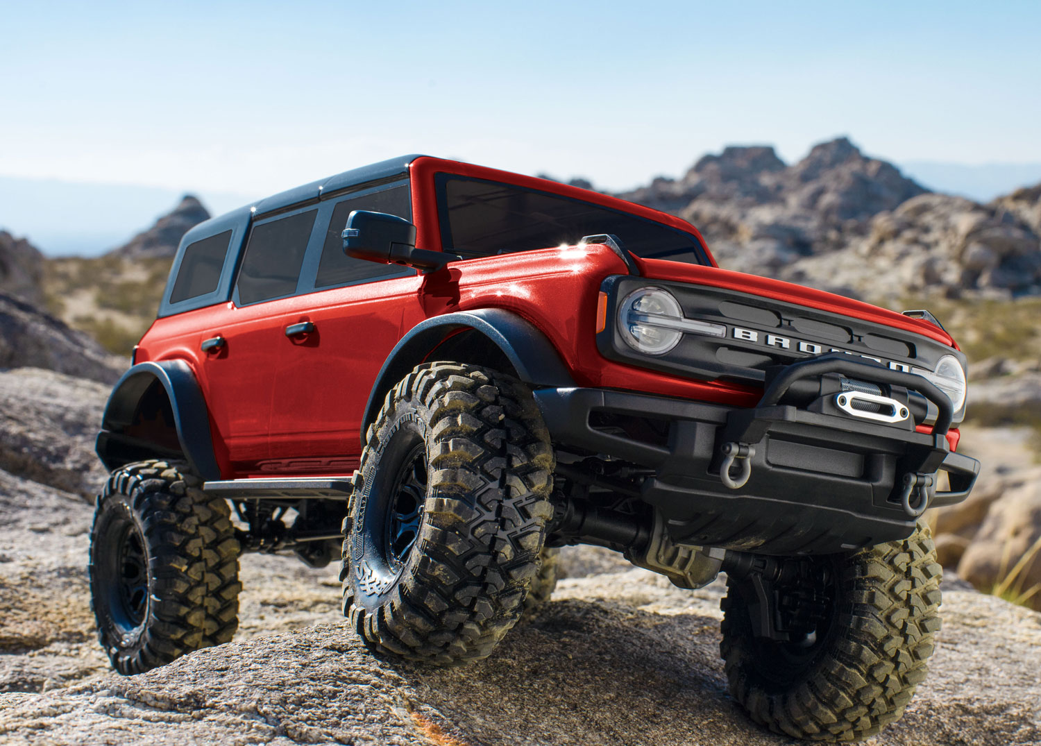 Traxxas TRX-4 2021 Ford Bronco Rot ohne Akku, ohne Lader 92076-4 - Abbildung 9