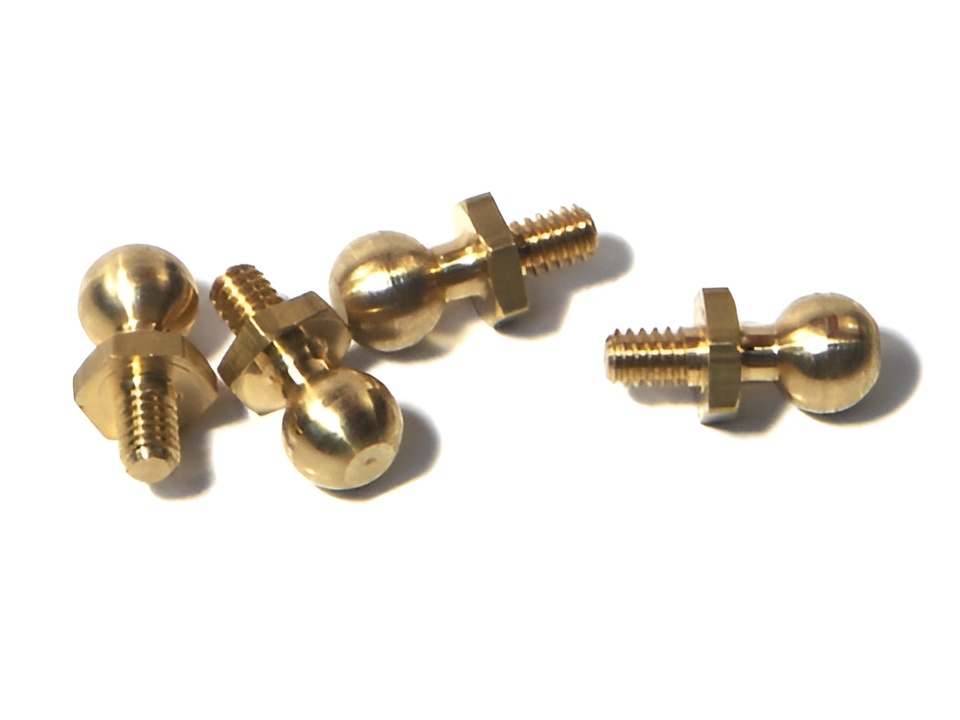 HPI Kugel M2x3.8x4.5mm (Vergaserarm) Kugelkopfschraube A249 - Abbildung 1